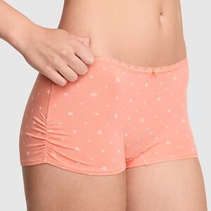 Pink vs  Star Print Boyshort pantie